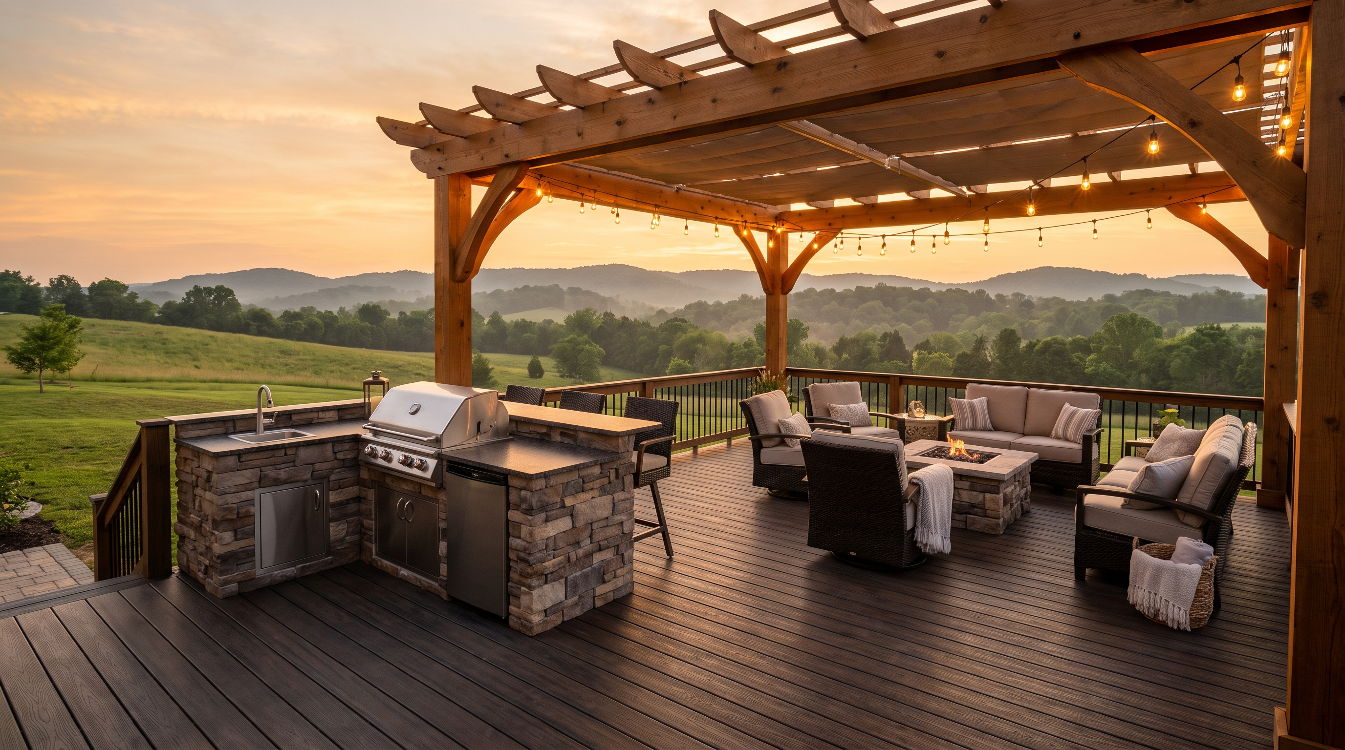 Outdoor deck